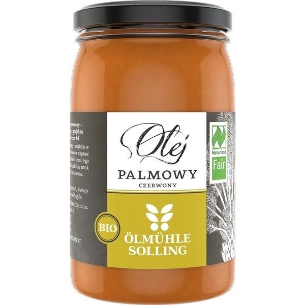 Óleo de palma vermelho OLMUHLE SOLLING Bio (250 ml/8,5 fl. oz.) - Viking Supplements