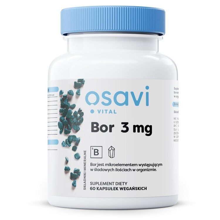 OSAVI Boro 3 mg (60 cápsulas vegetais) - Viking Supplements