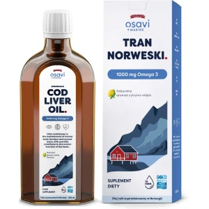 Óleo de fígado de bacalhau norueguês OSAVI