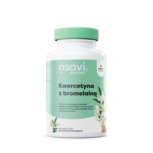 OSAVI Quercetina com bromelaína (120 cápsulas) - Viking Supplements