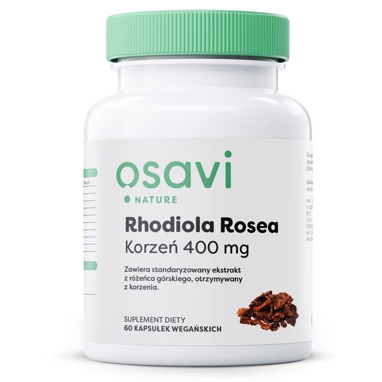 OSAVI Rhodiola Rosea (60 cápsulas vegetais) - Viking Supplements