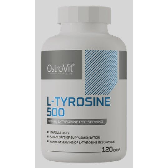 OSTROVIT L-Tirosina 500 mg (120 cápsulas) - Viking Supplements