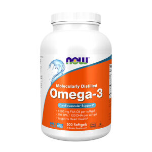 Óleo de peixe com ómega-3