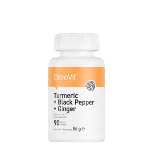 Ostrovit Turmeric + Black Pepper + Ginger (90 Tablets) - Viking Supplements
