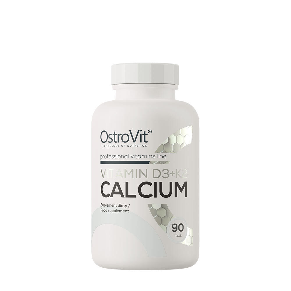 OstroVit - Vitamin D3 + K2 + Calcium 90 tabletter