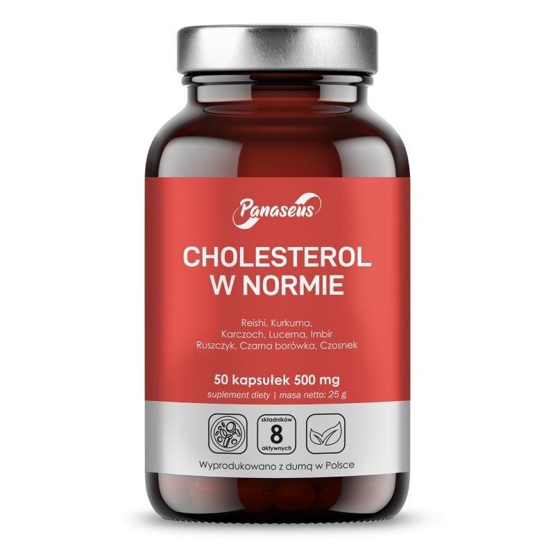 PANASEUS Colesterol normal (50 cápsulas) - Viking Supplements