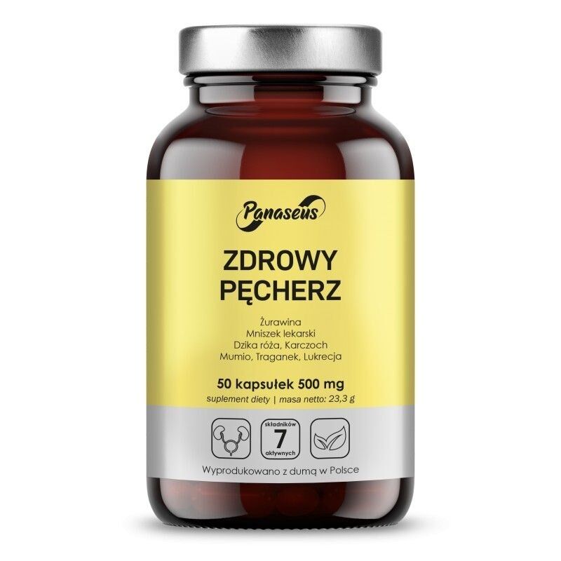 PANASEUS Bexiga Saudável (50 cápsulas) - Viking Supplements
