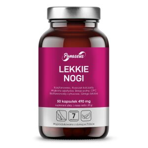 PANASEUS Pernas Leves (50 cápsulas) - Viking Supplements