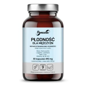 PANASEUS Male Fertility (50 caps) - Viking Supplements