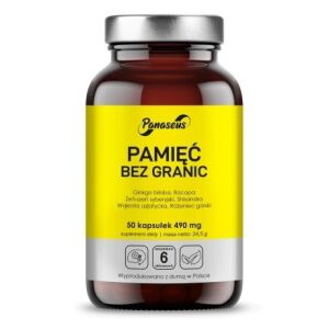 PANASEUS Memória sem fronteiras (50 cápsulas) - Viking Supplements