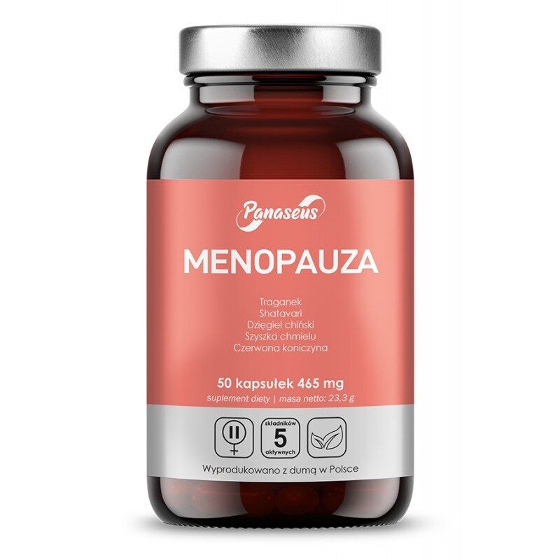 PANASEUS Menopausa (50 cápsulas) - Viking Supplements
