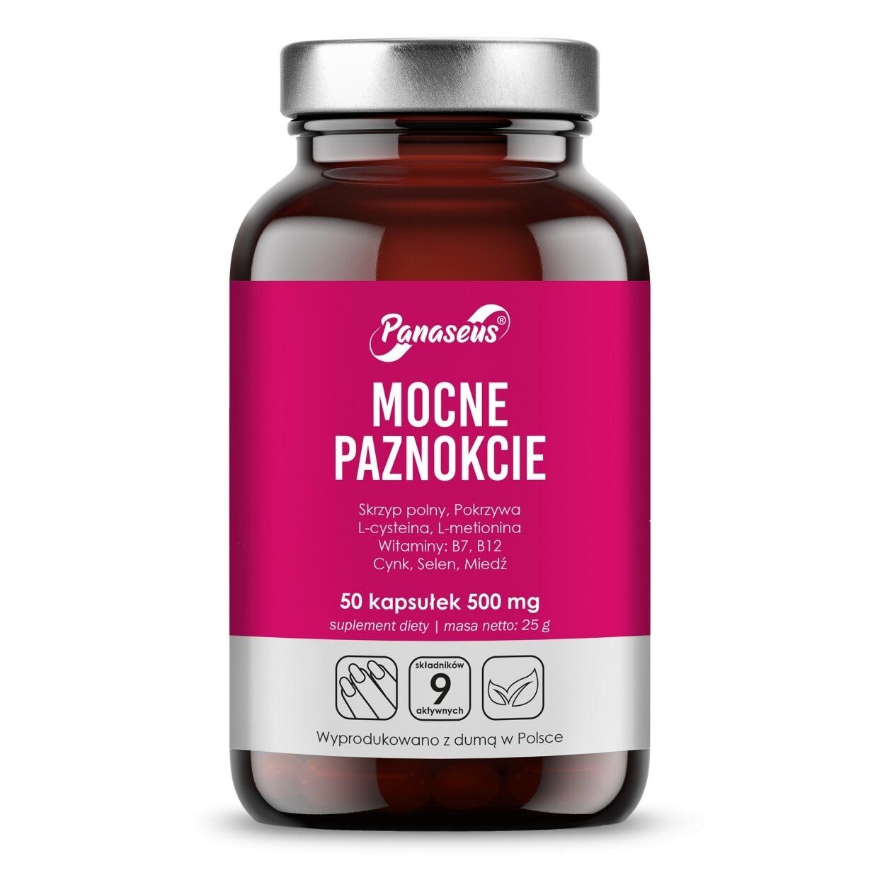 PANASEUS Unhas Fortes (50 cápsulas) - Viking Supplements
