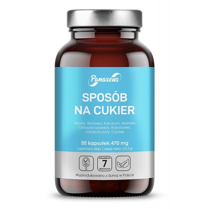 PANASEUS The Sugar Way (50 cápsulas) - Viking Supplements