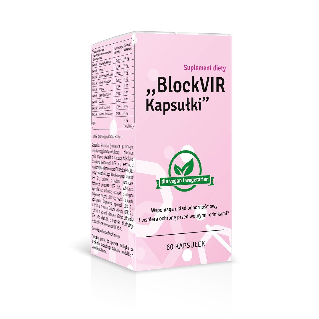 PCF BlockVIR Immunity (60 cápsulas) - Viking Supplements