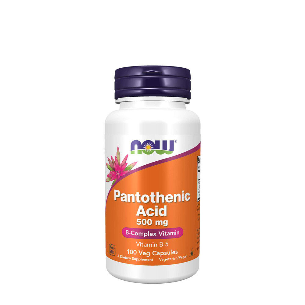 Pantothensyre, 500 mg - 100 kapsler