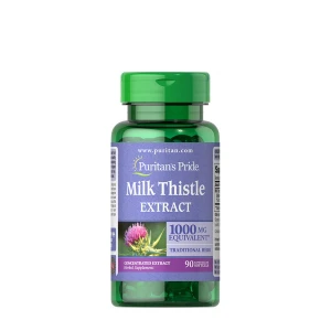 Puritans Pride Extrato de Cardo-marinho 4:1 1000 mg (silimarina) (90 cápsulas moles) - Viking Supplements
