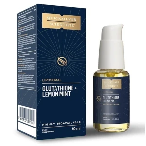 QUICKSILVER Glutationa Lipossomal + Limão e Menta UE (50 ml) - Viking Supplements