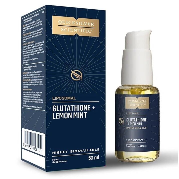 QUICKSILVER Liposomal Glutathione + Lemon Mint EU (50 ml) - Viking Supplements
