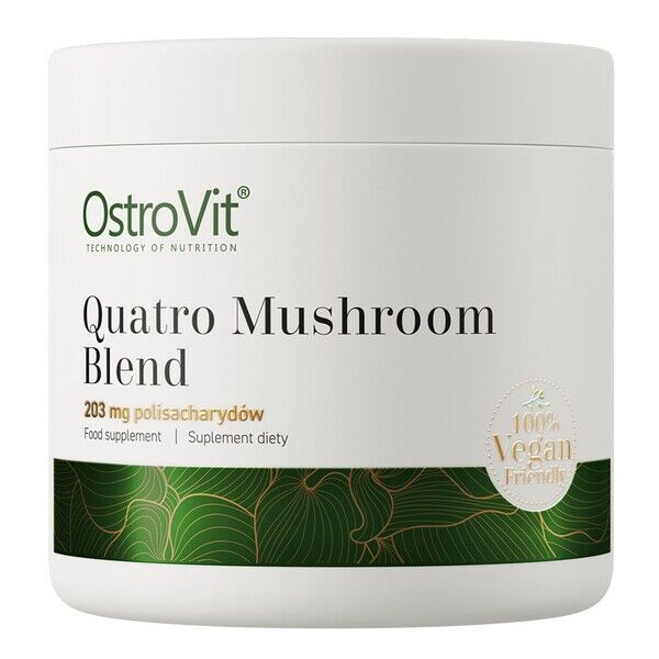 Mistura de Cogumelos Quatro - 100 g - Viking Supplements