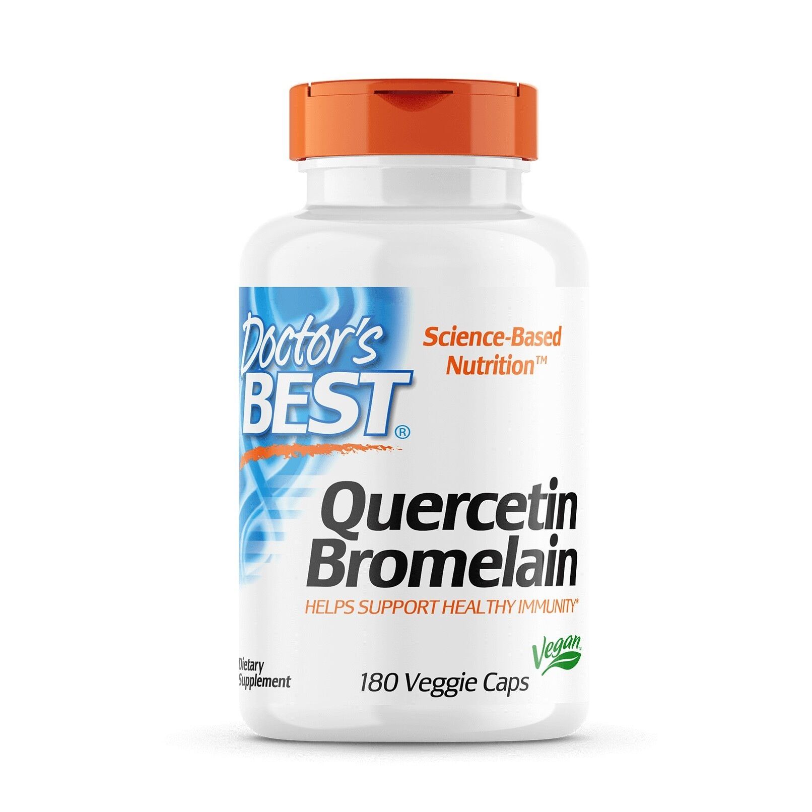 Quercetina e Bromelaína - 180 cápsulas vegetais - Viking Supplements