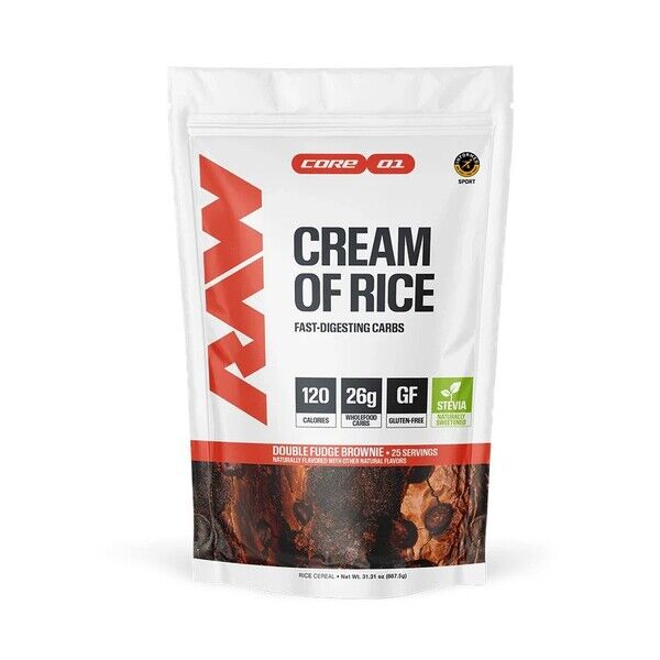 Raw Nutrition Risgrød, Double Fudge Brownie 887 g
