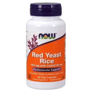Arroz de levedura vermelha com CoQ10