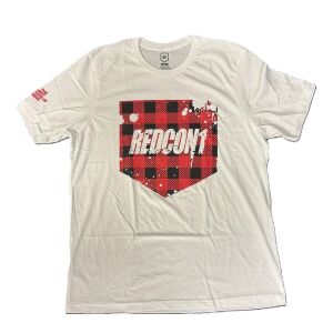 Redcon1 - Red Plaid Shield T-Shirt - Small - Viking Supplements