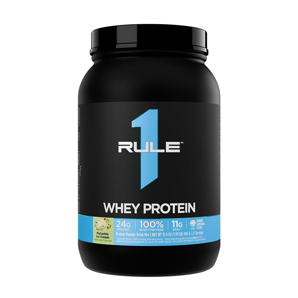 Rule1 Whey Protein Pistacieis, 2 lbs (~28 portioner)