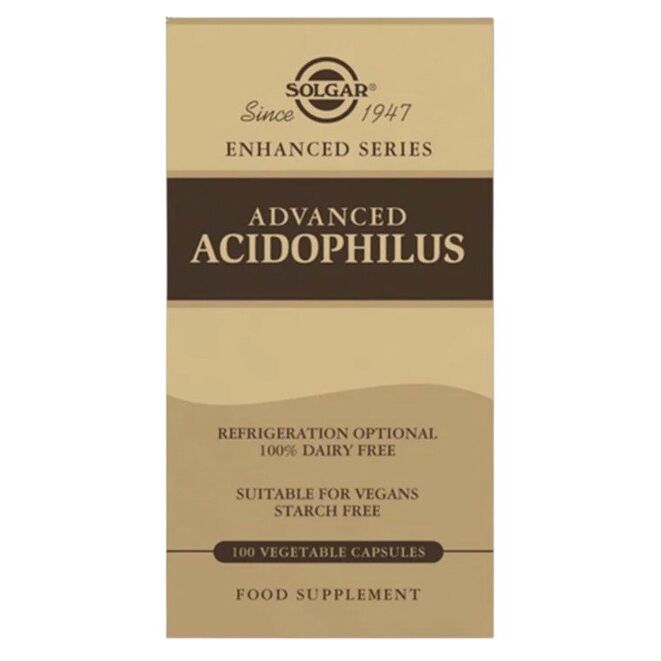 Solgar - Avanceret Acidophilus 100 kapsler