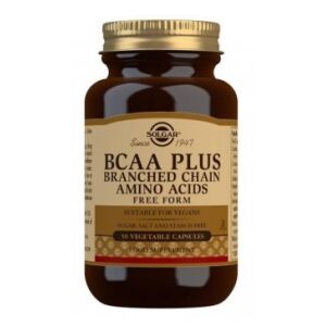 SOLGAR BCAA Plus Free Form (50 cápsulas) - Viking Supplements