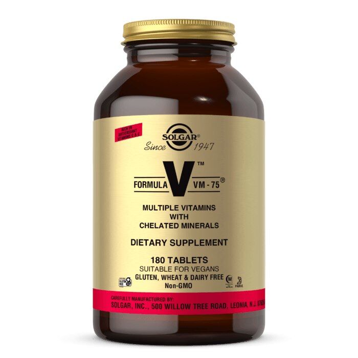 SOLGAR Fórmula VM-75 (180 comprimidos) - Viking Supplements