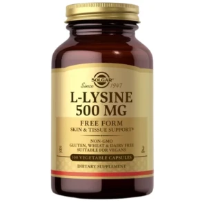 SOLGAR L-Lisina 500 mg (100 cápsulas) - Viking Supplements