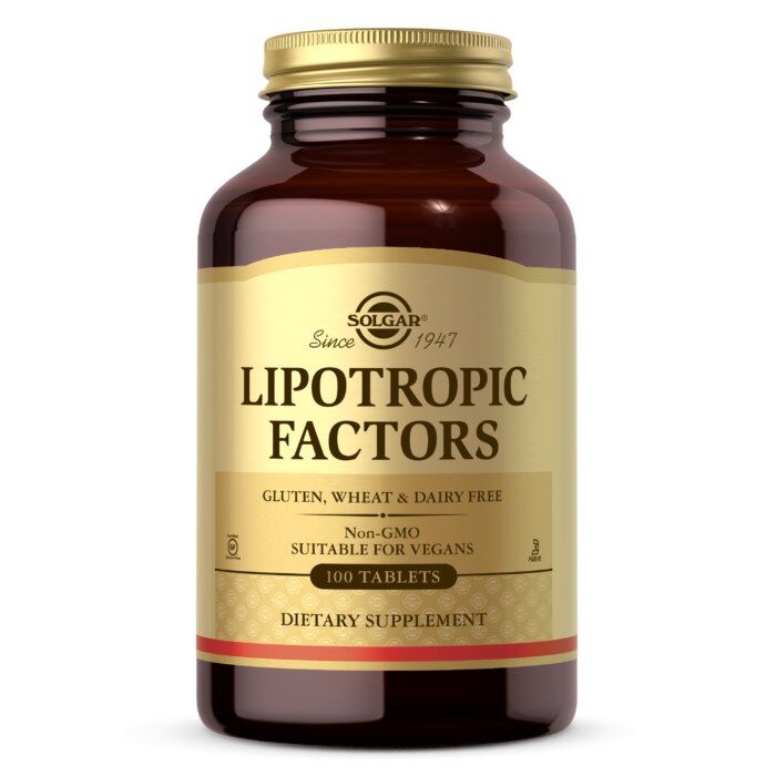 SOLGAR Fatores Lipotrópicos (100 comprimidos) - Viking Supplements