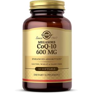 SOLGAR Megasorb CoQ-10 600 mg (30 cápsulas gelatinosas) - Viking Supplements
