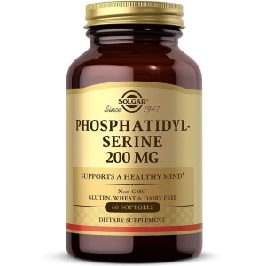 SOLGAR Fosfatidilserina 200 mg (60 cápsulas gelatinosas) - Viking Supplements