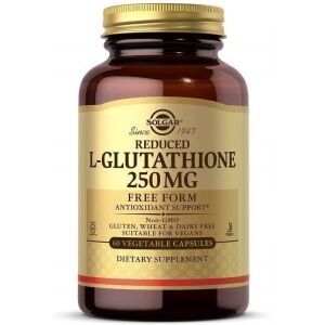 SOLGAR L-Glutationa Reduzida 250 mg (60 cáps.) - Viking Supplements