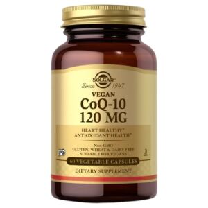 SOLGAR Vegetarian CoQ-10 120 mg (60 caps) - Viking Supplements