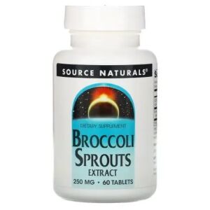 Extrato de rebentos de brócolos da SOURCE NATURALS