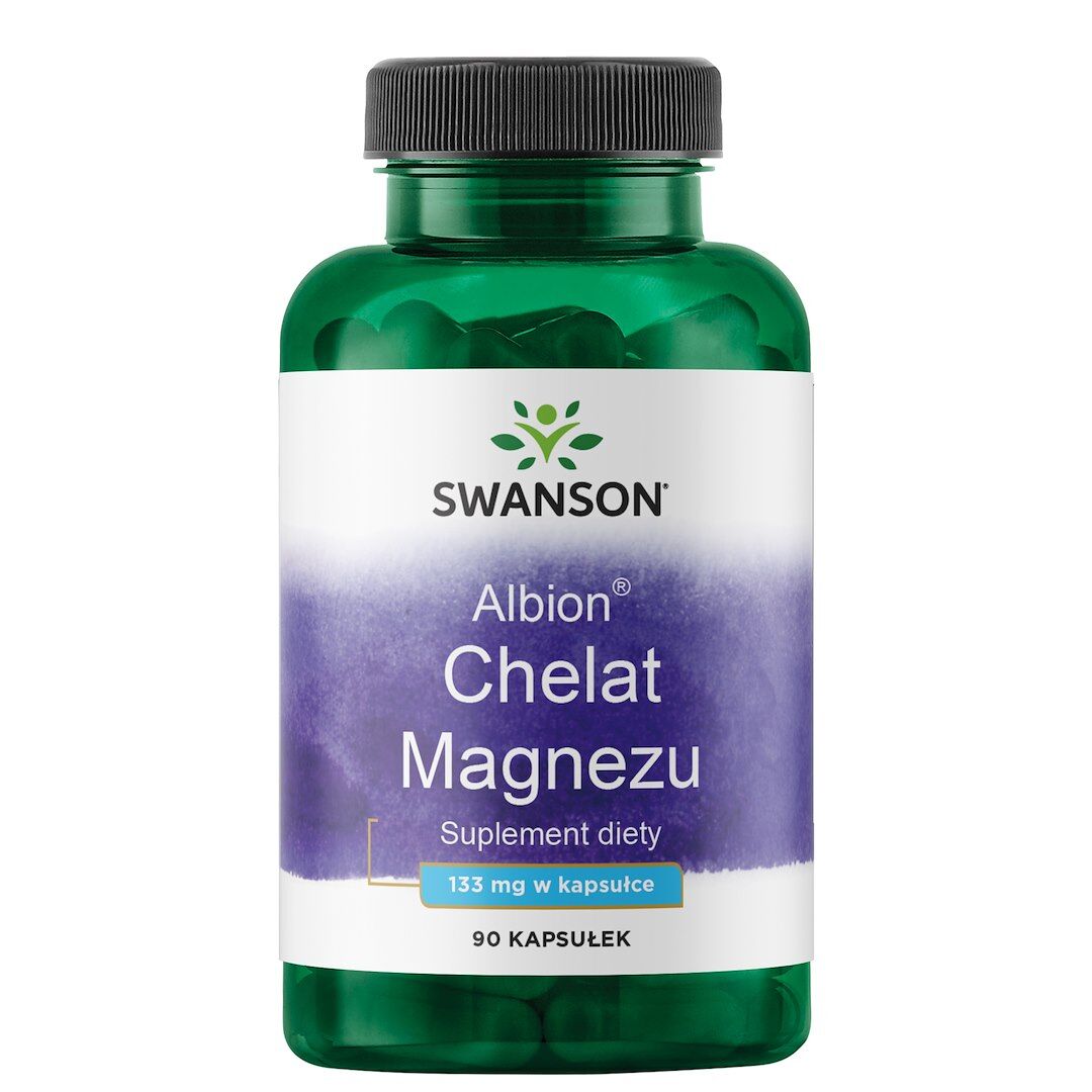 SWANSON Albion Chelat de Magnésio 133 mg 90 cápsulas - Viking Supplements