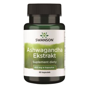 SWANSON Ashwagandha ekstrakt 60 kaps - Viking Supplements