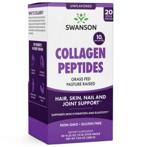 SWANSON Collagen Peptides - Peptydy kolagenow (20 saszetek) - Viking Supplements
