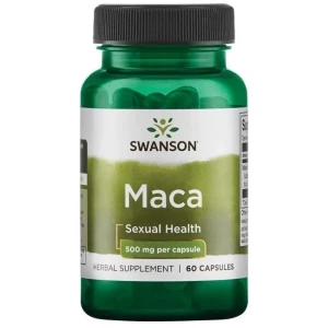 SWANSON Extrato de maca 500 mg, 60 cápsulas - Viking Supplements