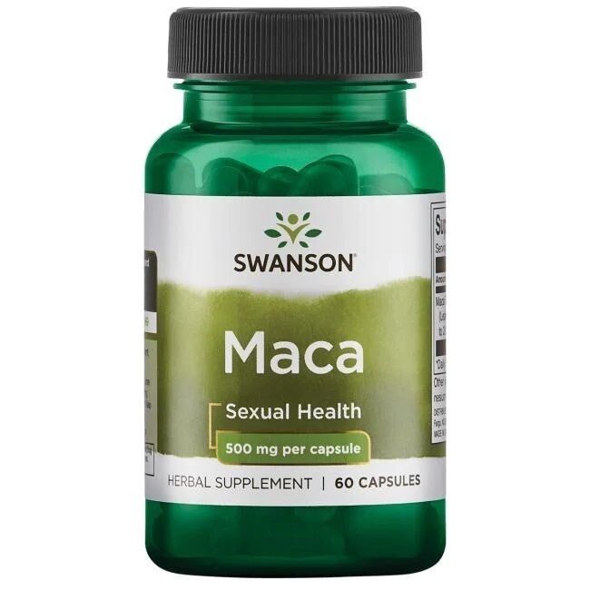SWANSON Maca extract 500mg 60 kaps - Viking Supplements