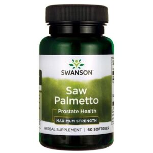 SWANSON Saw Palmetto extract 320mg 60sgels - Viking Supplements