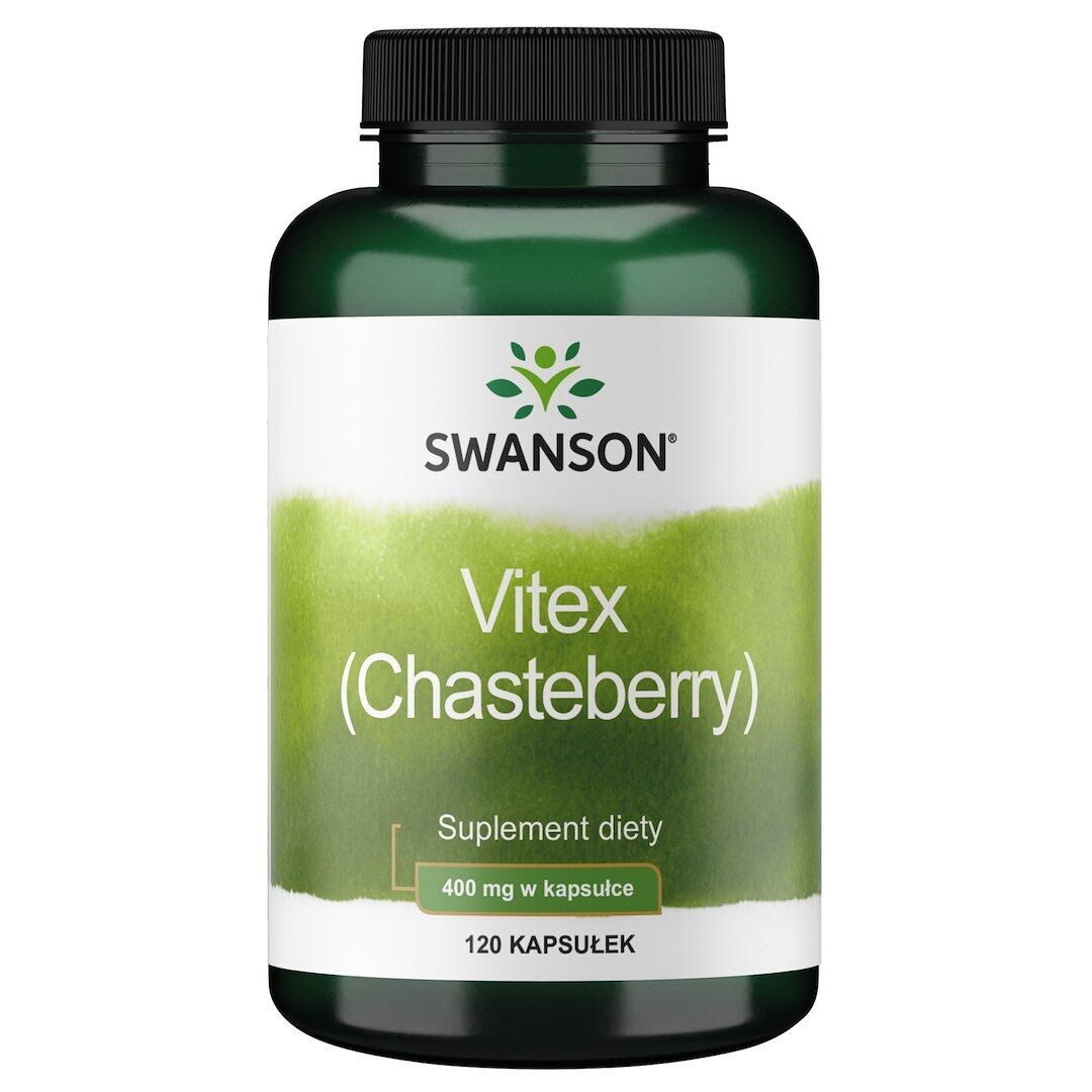 SWANSON Vitex (Chasteberry) 400mg 120kaps - Viking Supplements