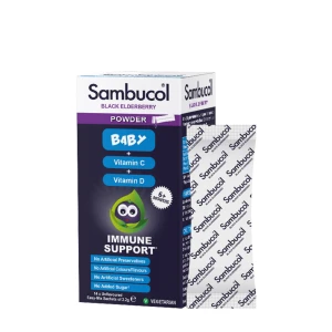 Pó de talco Sambucol para bebés (14 saquetas)