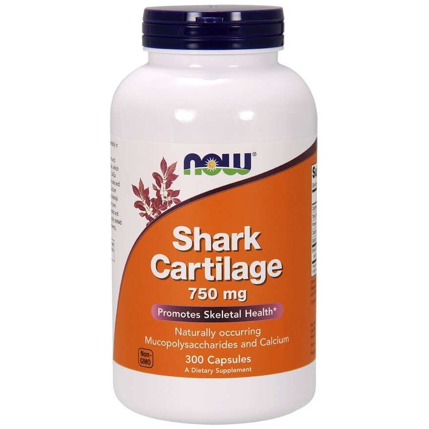 NOW Foods - Shark Cartilage, 750mg - 300 caps