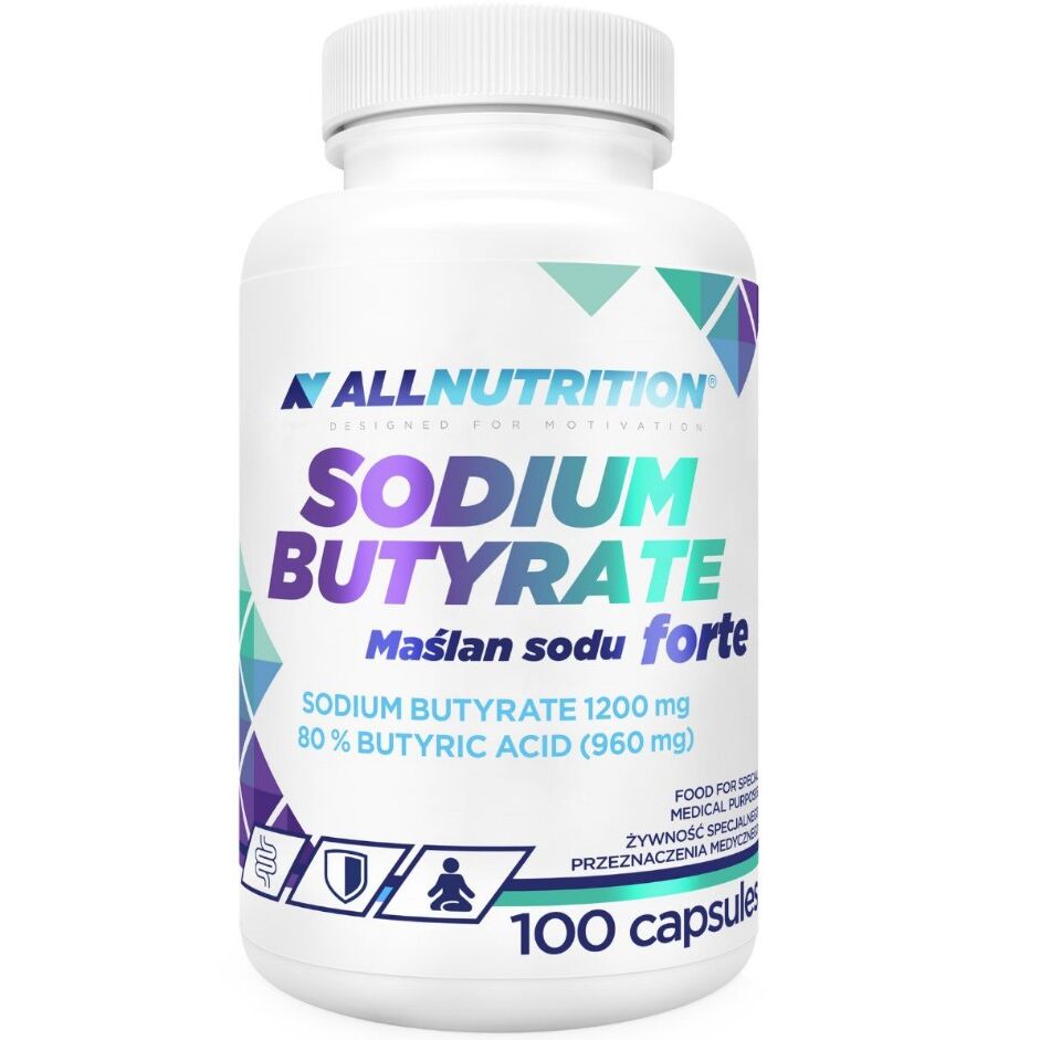 Butirato de Sódio Forte - 100 cápsulas - Viking Supplements