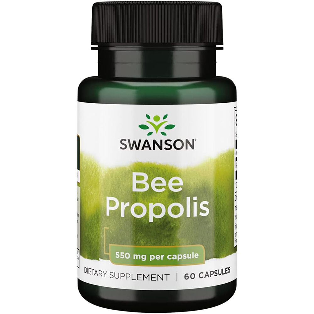 Swanson Própolis de Abelha 550 mg, 60 cápsulas - Viking Supplements