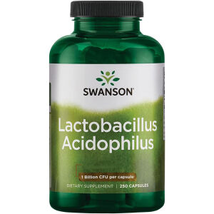 Swanson Lactobacillus Acidophilus 1 trillion CFU 250 capsules - Viking Supplements